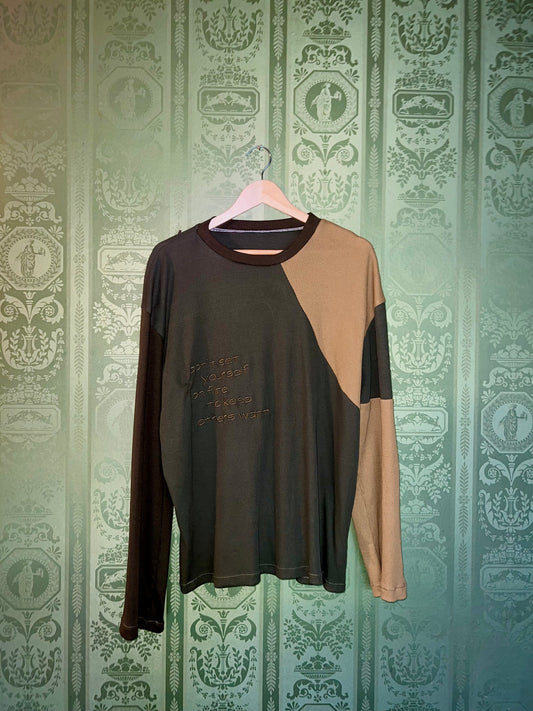 ONE OF ONE - don’t set yourself on fire to keep others warm Longsleeve